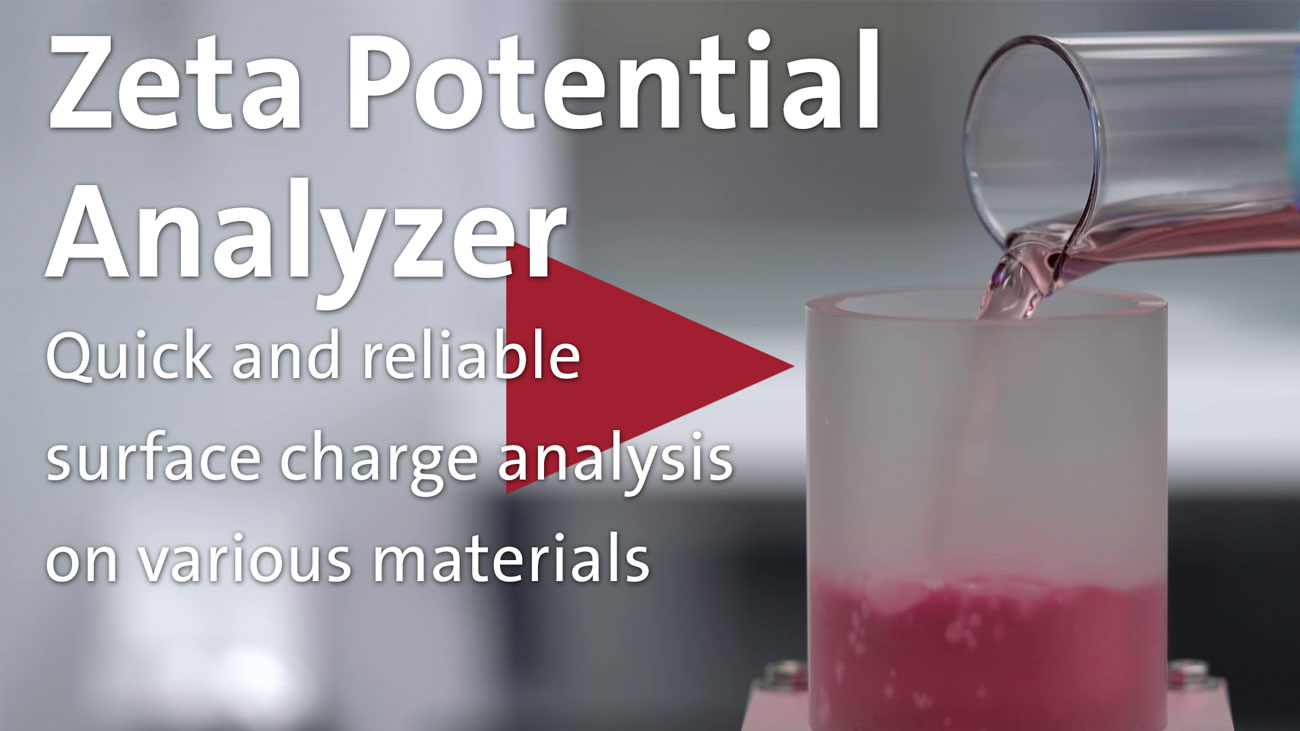 Zeta Potential Analyzer ZPA 20 - DataPhysics Instruments