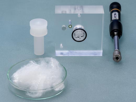 Measuring cells for the ZPA 20 Zeta Potential Analyzer